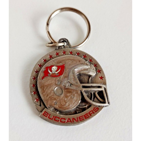 Vintage 1997 Tampa Bay Buccaneers NFL Keychain Key ring Siskiyou Buckle Co. - Picture 3 of 4